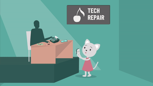 Short snippet from "Why is it so expensive to repair my devices?" Clip from the Right to Repair video of Digital Rights Bytes