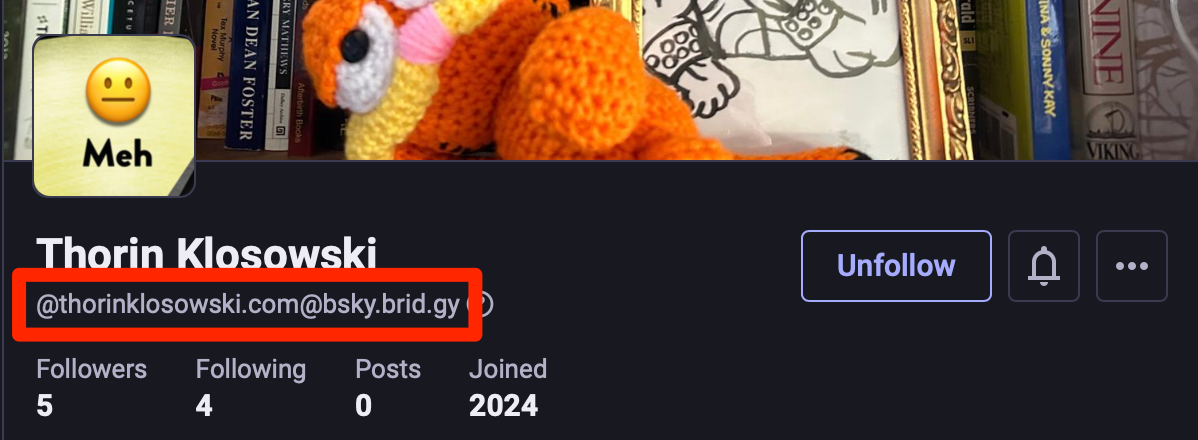 ejemplo de un perfil de usuario de bluesky visto desde mastodon ejemplo de un perfil de usuario de bluesky visto desde mastodon